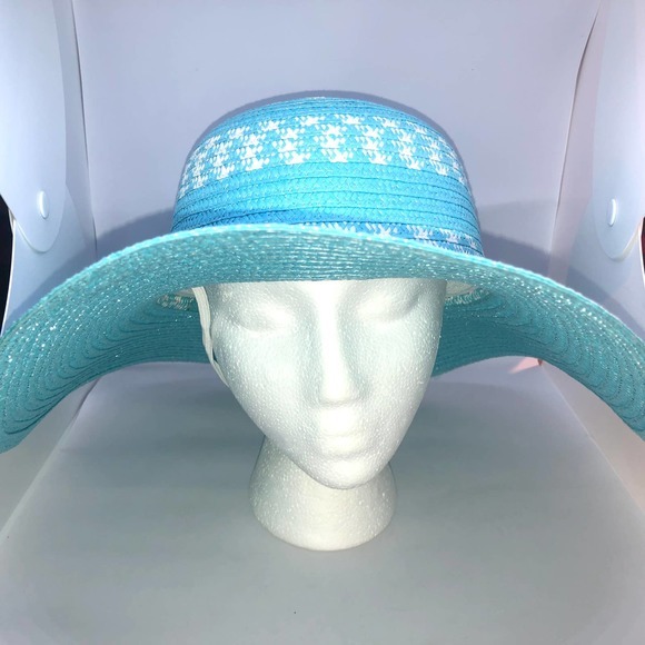 Nollia Floppy Blue Hat Women's OS - Picture 1 of 9